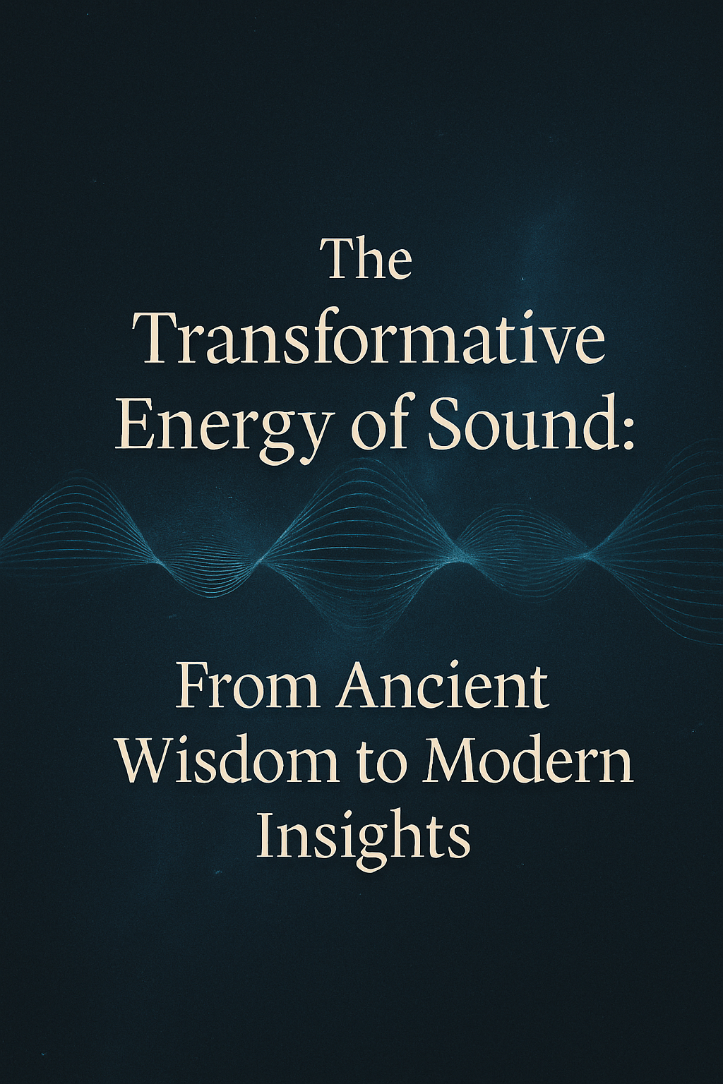 The Transformative Energy of Sound: From Ancient Wisdom to Modern Insights