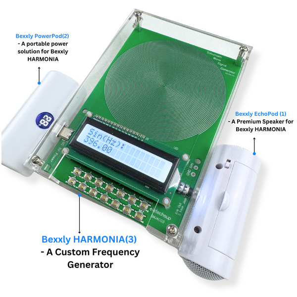 Bexxly HARMONIA - A Custom Healing Frequency Generator 27 Universal Energy Frequency Device